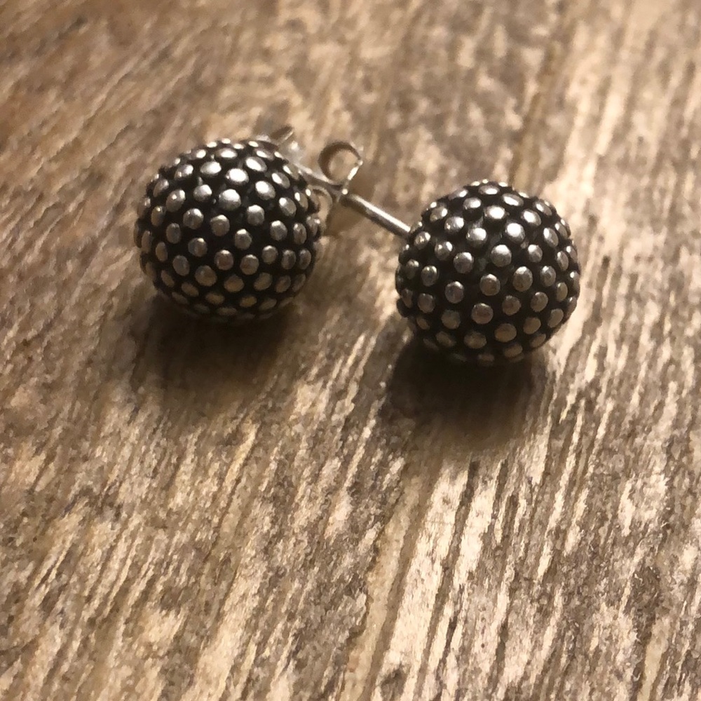 Silpada Popcorn necklace and earring set - Picture 3 of 7